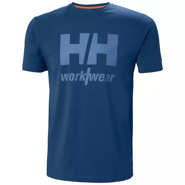 Helly Hansen Logo T-shirt, Deep Steel - Helly Hansen Työpaidat - 79261-570 - 1