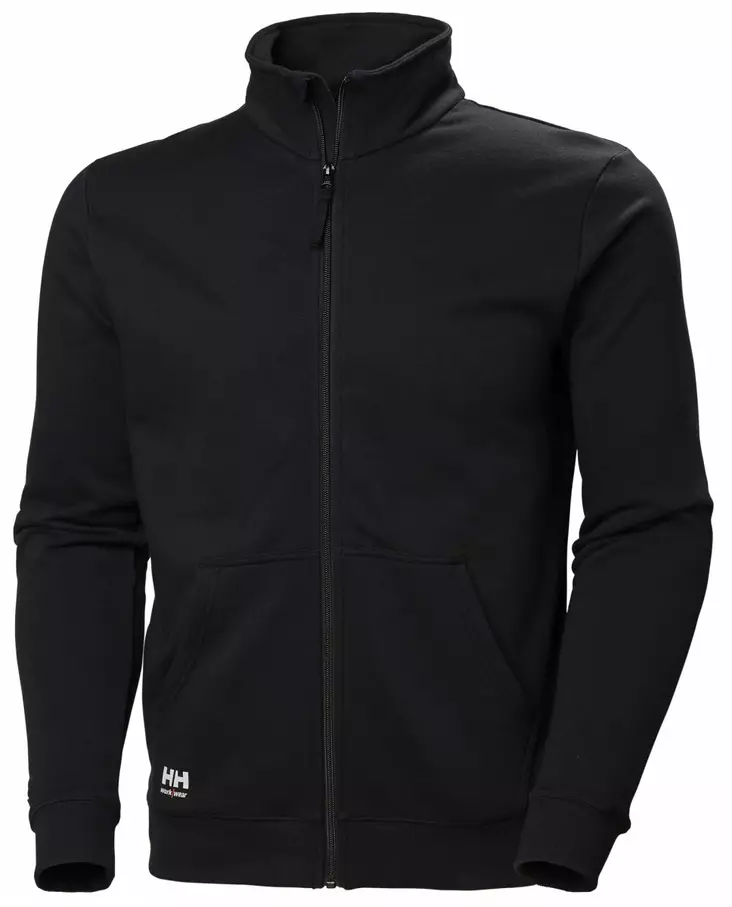 Helly Hansen Manchester Zip Sweatershirt, Musta - Helly Hansen Työpaidat - 79212-990 - 1