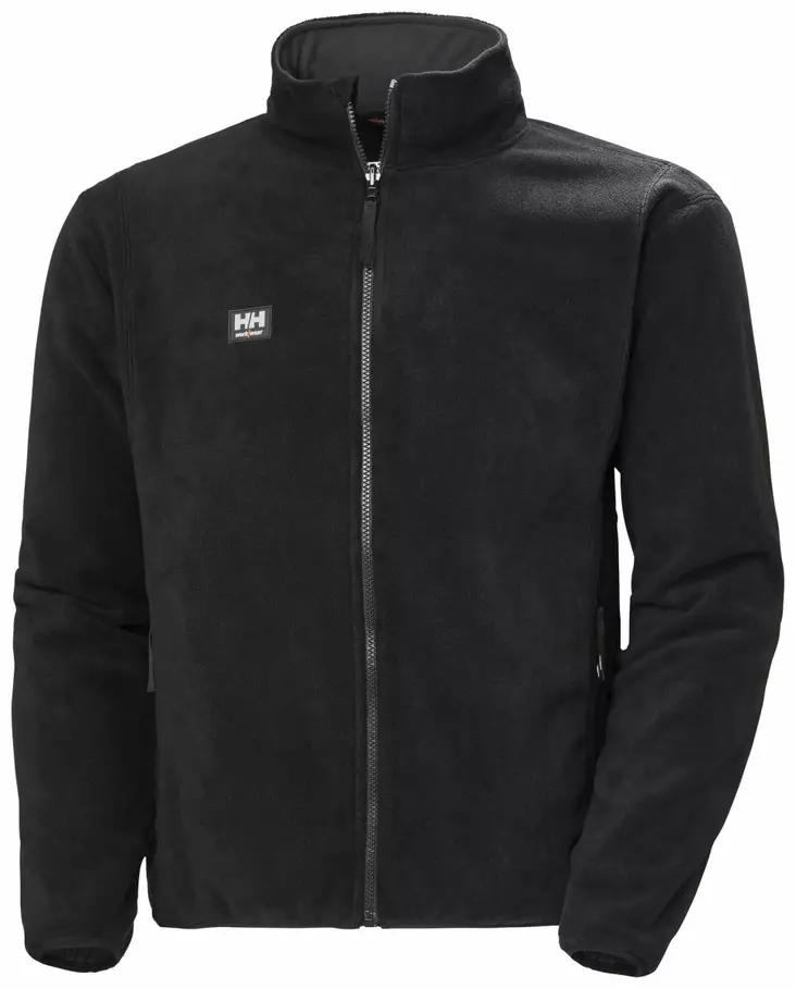 Helly Hansen Manchester Zipin Fleece Jacket, Musta - Helly Hansen Työtakit - 72065-990 - 1