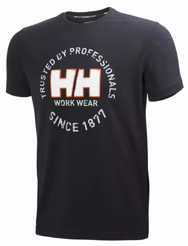 Helly Hansen Oslo T-shirt, Musta - Helly Hansen Työpaidat - 79252-990 - 1