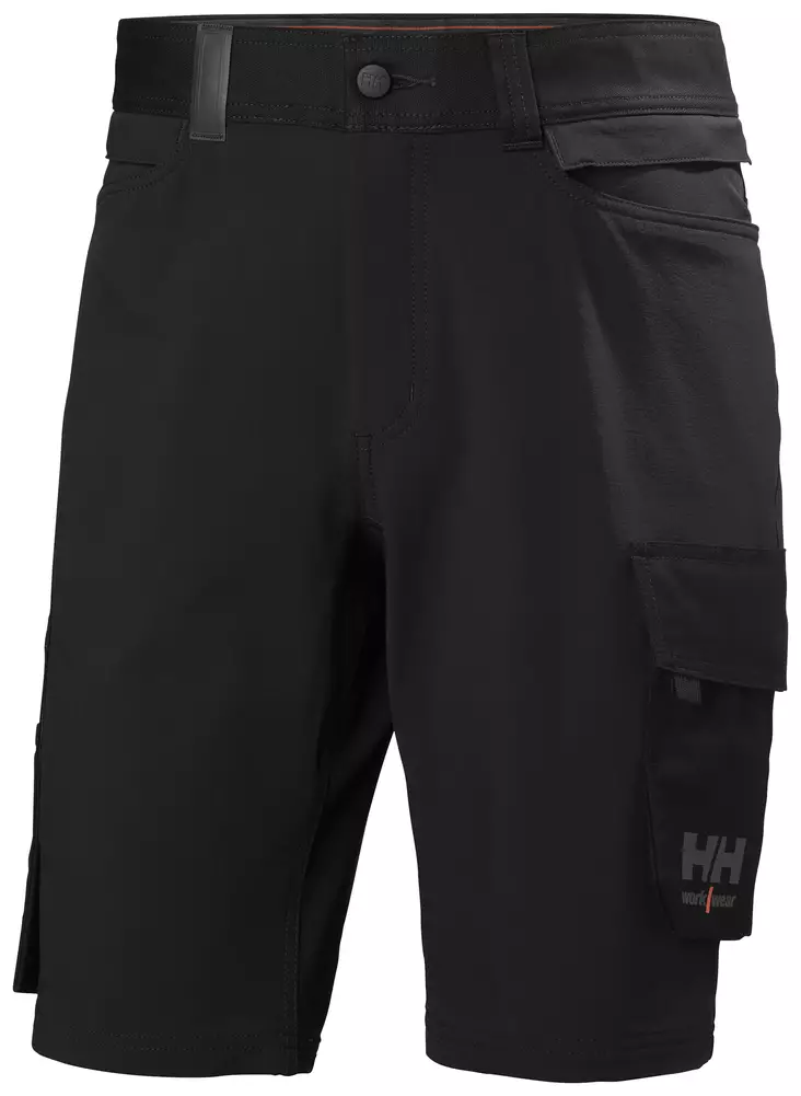 Helly Hansen Oxford 4x Cnct Shorts, 990 Black - Helly Hansen Työshortsit - 77506-990 - 1