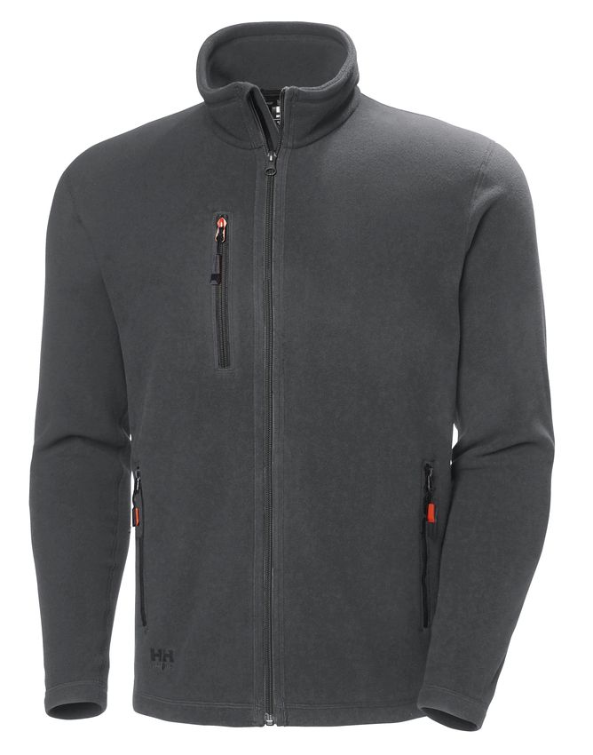 Helly Hansen Oxford Fleece Jacket, T.Harmaa - Helly Hansen Työtakit - 72026-970 - 1