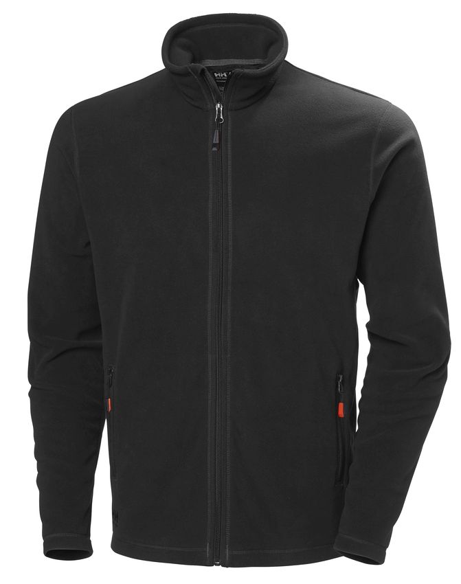 Helly Hansen Oxford Light Fleece Jacket, Musta - Helly Hansen Työtakit - 72097-990 - 1