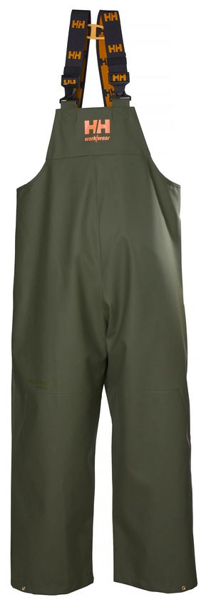 Helly Hansen Storm Rain Bib, Army Vihreä - Helly Hansen Työavosuojat - 70583-480 - 1