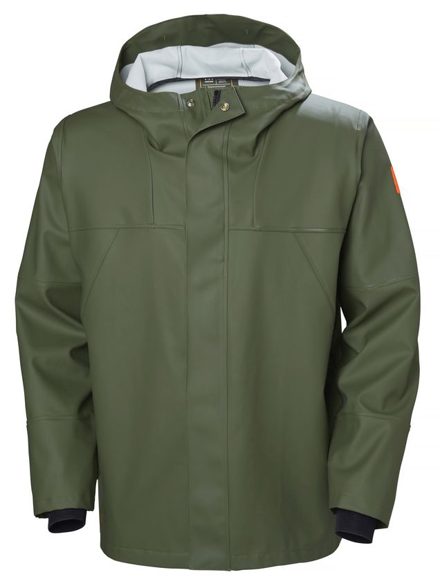 Helly Hansen Storm Rain Jacket, Army Vihreä - Helly Hansen Työtakit - 70283-480 - 1
