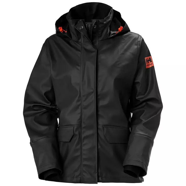 Helly Hansen W Luna Rain Jacket, Black - Helly Hansen Asusteet ja Tarvikkeet - 70286-990 - 1