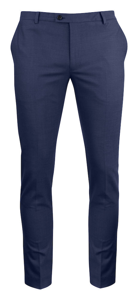 JHF Classic Trousers, meleerattu t.sininen - J.Harvest & Frost Vaatteet - 2966121-650 - 1