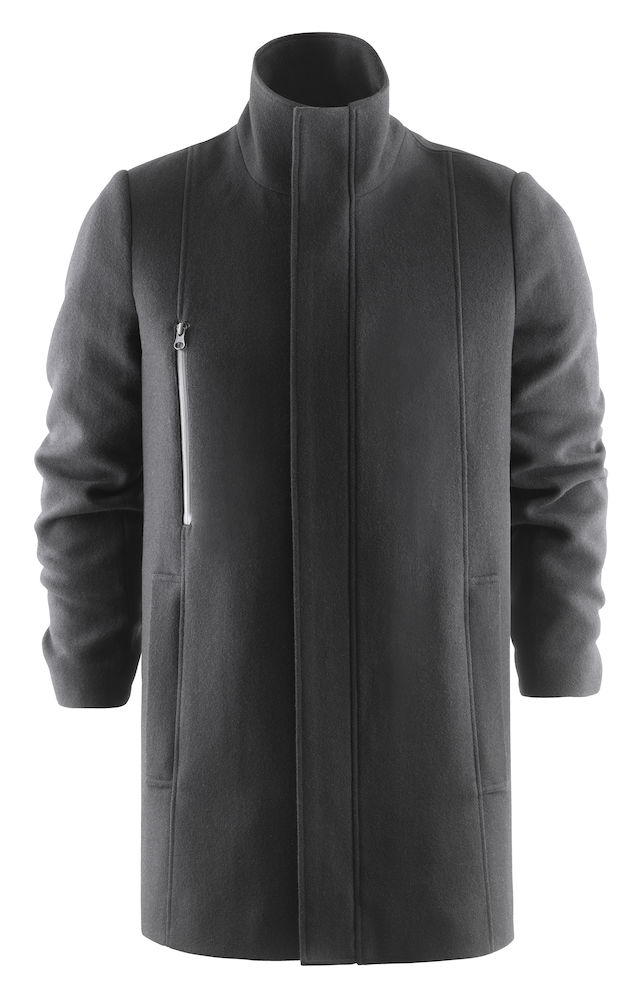 JHF Hybrid Wool Coat, Musta - J.Harvest & Frost Vaatteet - 2990101-900 - 1
