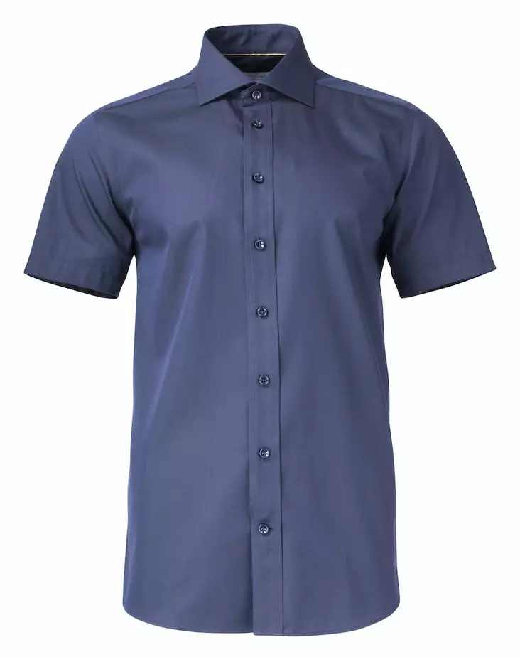 J.Harvest & Frost YB50 Twill S/S Regular, Tummansininen - J.Harvest & Frost Vaatteet - 2905011-600 - 1