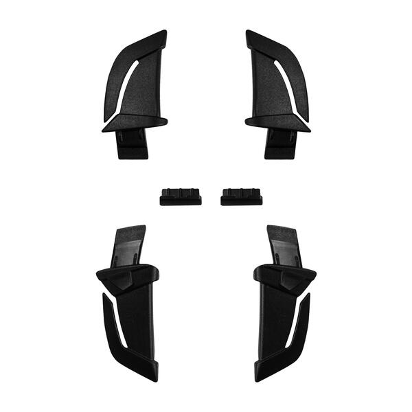 Kask Zenith X Lamp Clips otsavalokiinnikkeet musta - Tarvikkeet ja Varaosat Päänsuojaimille - WAC00061-210 - 1