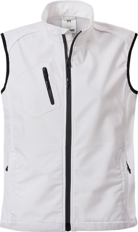 Miesten softshell-liivi CODE 1506, Valkoinen - Fristads Työliivit - 113531-900 - 1