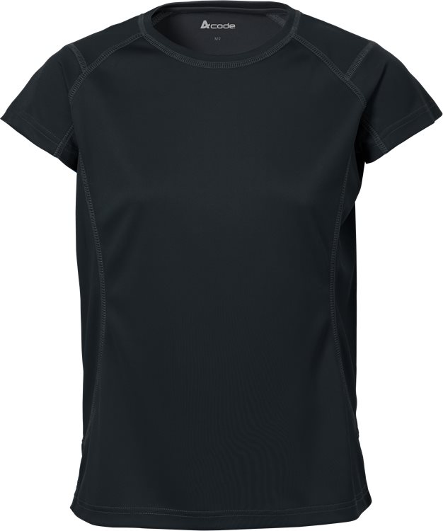 Naisten tekninen T-paita, CoolPass CODE 1922, Musta - Fristads Työpaidat - 111837-940 - 1