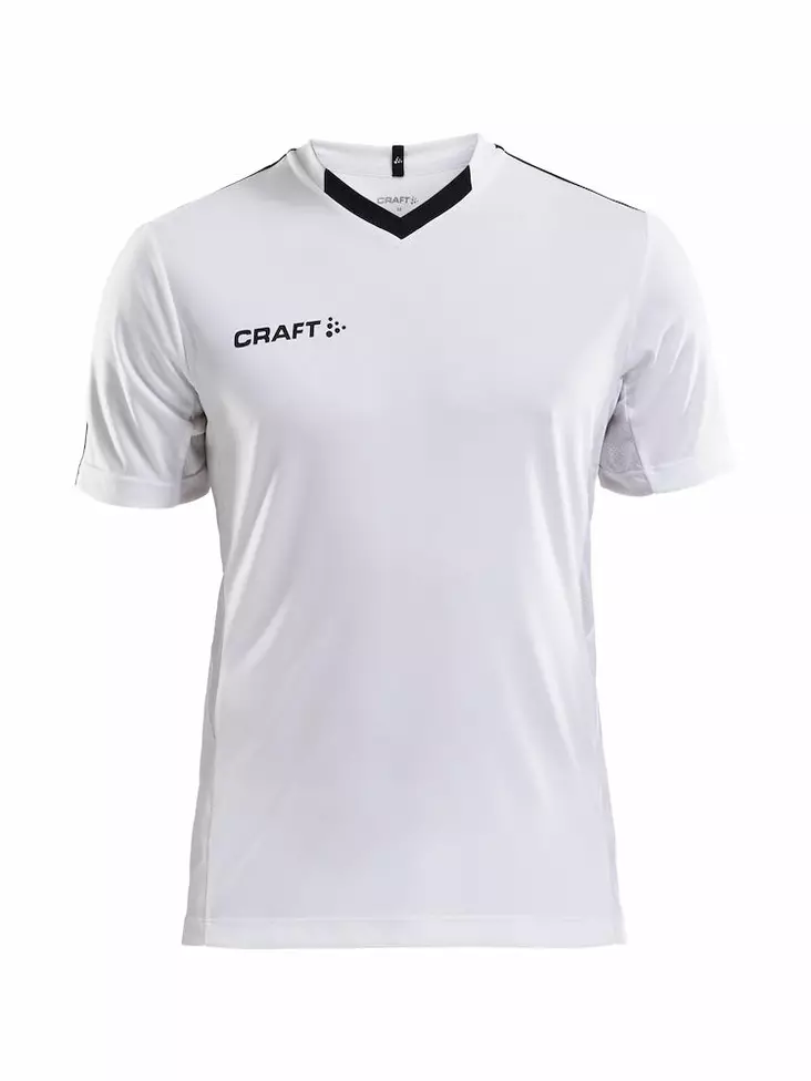 PROGRESS Jersey Contrast Men, WHITE/BLACK - Craft Vaatteet - 1905561-1900 - 1