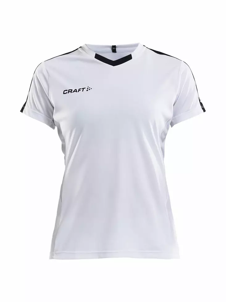 PROGRESS Jersey Contrast WMN, WHITE/BLACK - Craft Vaatteet - 1905567-1900 - 1