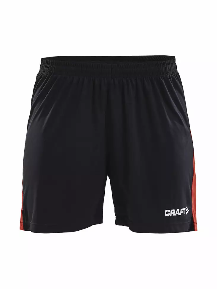 PROGRESS Short Contrast WMN, BLACK/BRIGHT RED - Craft Vaatteet - 1905577-9430 - 1