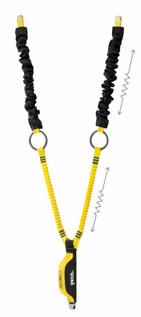 Petzl ABSORBICA TIE-BACK LANYARD - Petzl putoamissuojaimet - L015AA00 - 1