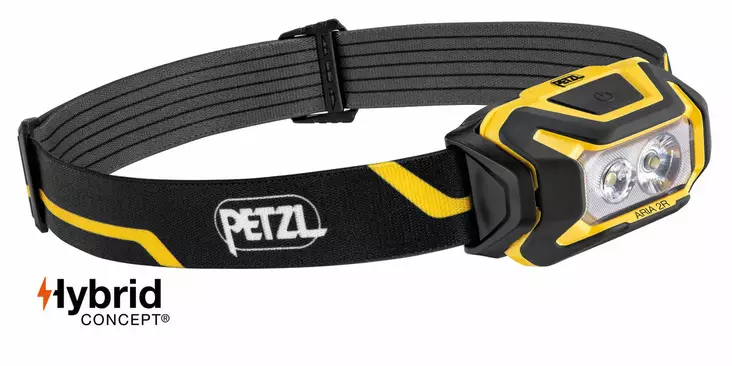 Petzl ARIA 2R Otsalamppu, Black/Yellow - Otsalamput - E071AA00 - 1