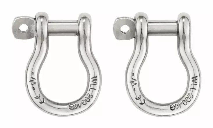 Petzl SHACKLES 2 kpl/pkt - Petzl putoamissuojaimet - C087AA00 - 1