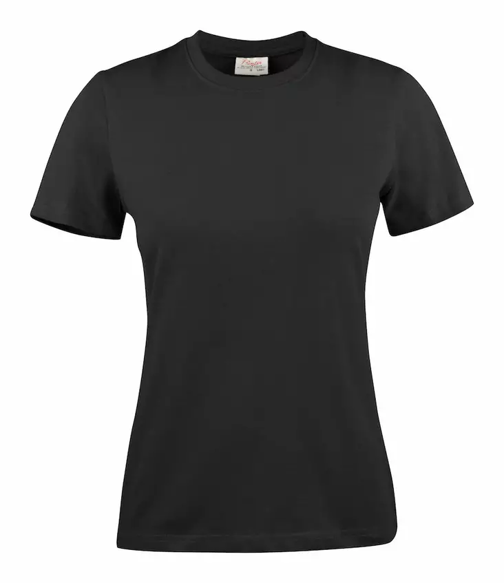 Printer Heavy T-shirt Lady, Musta - Kaikki Profiilivaatemerkit - 2264014-900 - 1