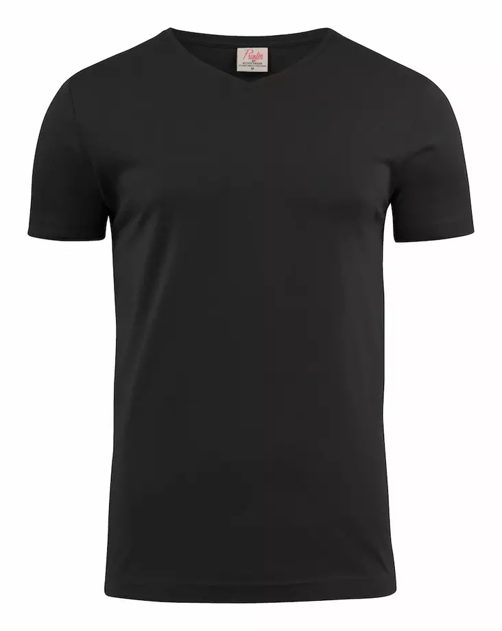 Printer Heavy V-neck, Musta - Kaikki Profiilivaatemerkit - 2264024-900 - 1