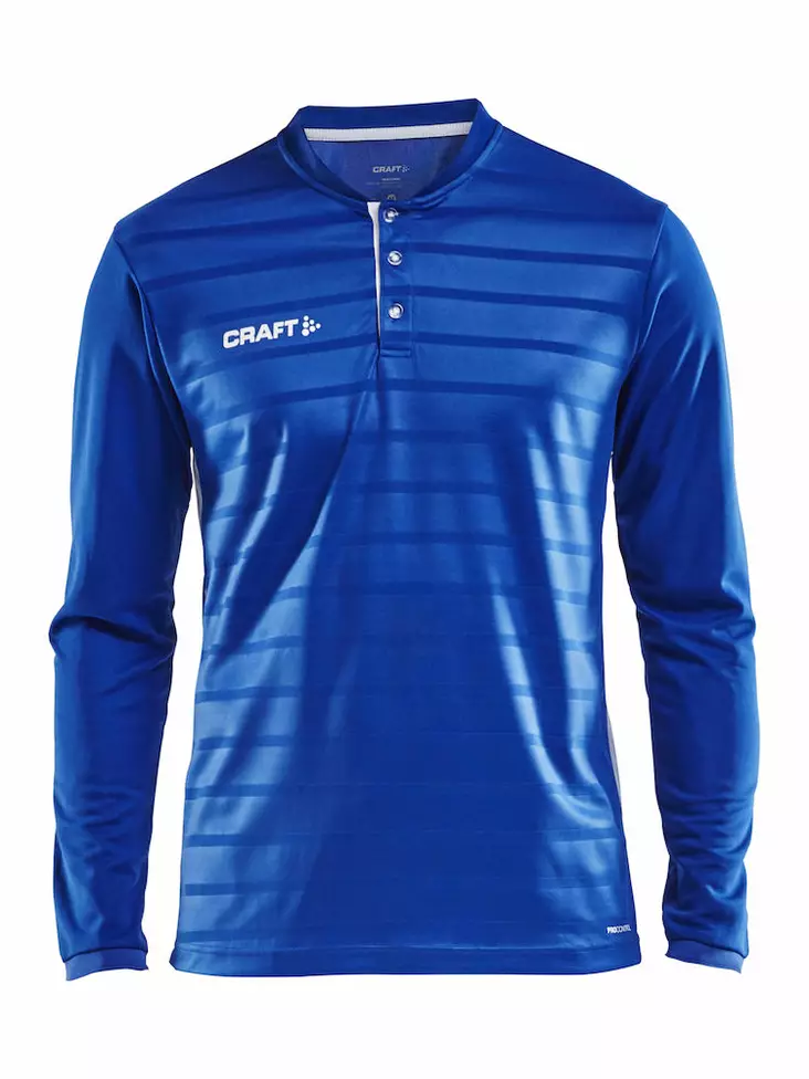 Pro Control Button Jersey LS M, Club Cobolt/White - Craft Vaatteet - 1906865-346900 - 1
