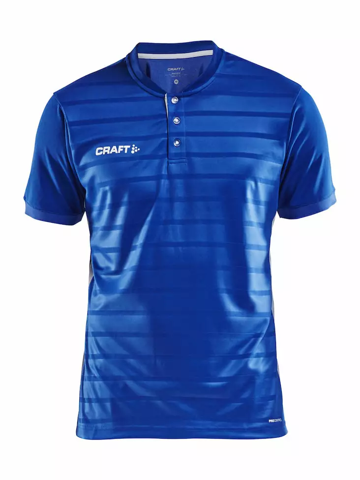 Pro Control Button Jersey M, Club Cobolt/White - Craft Vaatteet - 1906695-346900 - 1