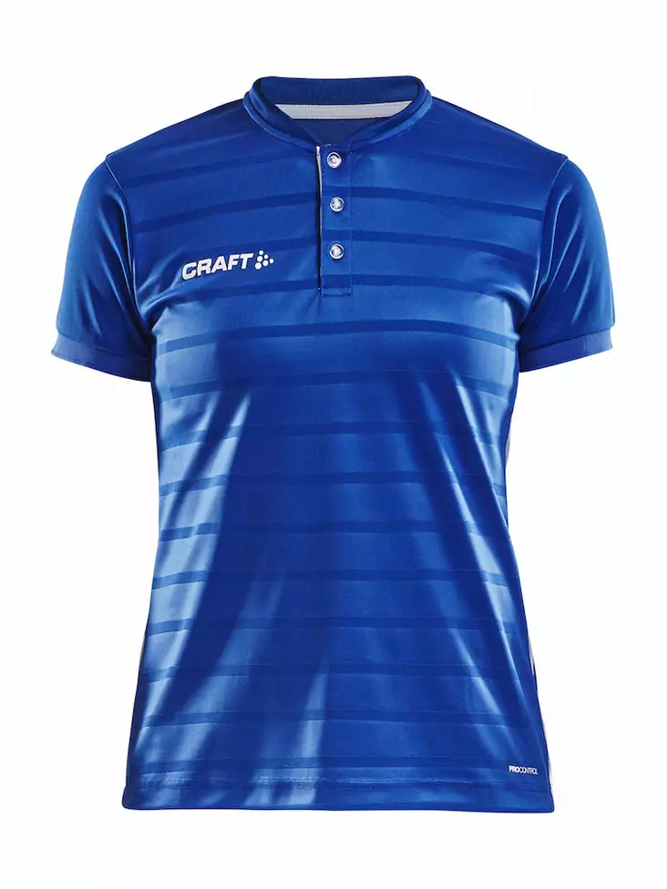 Pro Control Button Jersey W, Club Cobolt/White - Craft Vaatteet - 1906696-346900 - 1