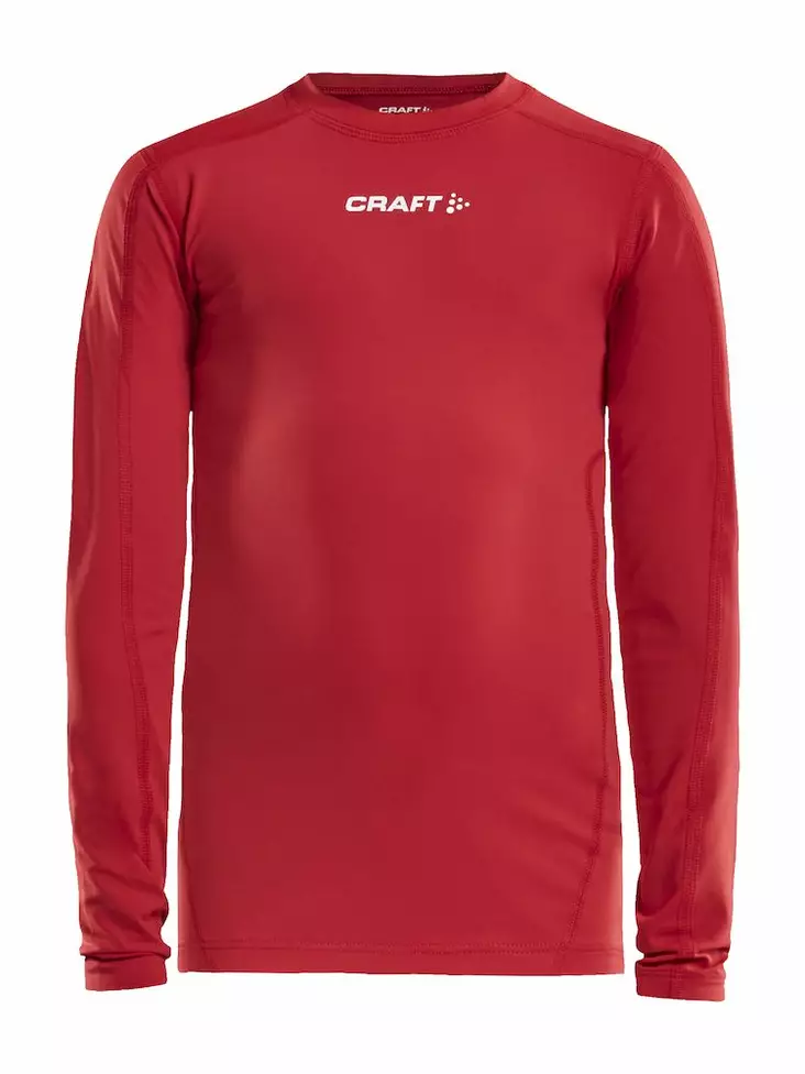Pro Control Compression Long Sleeve Jr, BRIGHT RED - Craft Vaatteet - 1906860-430000 - 1
