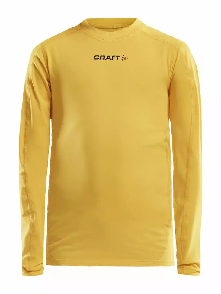 Pro Control Compression Long Sleeve Jr, SWEDEN YELLOW - Craft Vaatteet - 1906860-552000 - 1