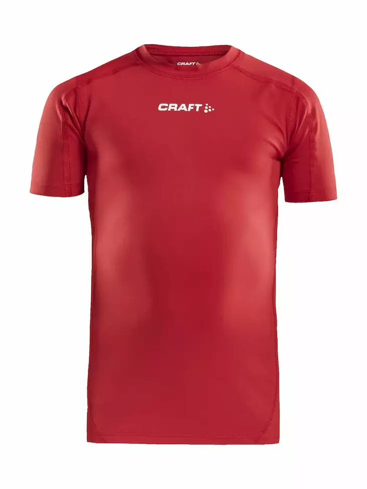 Pro Control Compression Tee Jr, BRIGHT RED - Craft Vaatteet - 1906859-430000 - 1