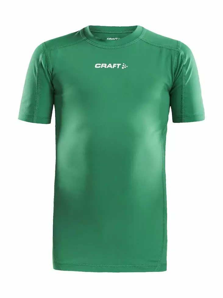 Pro Control Compression Tee Jr, TEAM GREEN - Craft Vaatteet - 1906859-651000 - 1