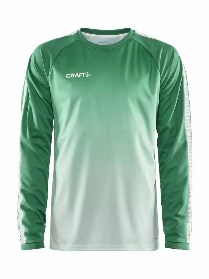 Pro Control Fade Jersey LS M, Team Green/White - Craft Vaatteet - 1906852-651900 - 1