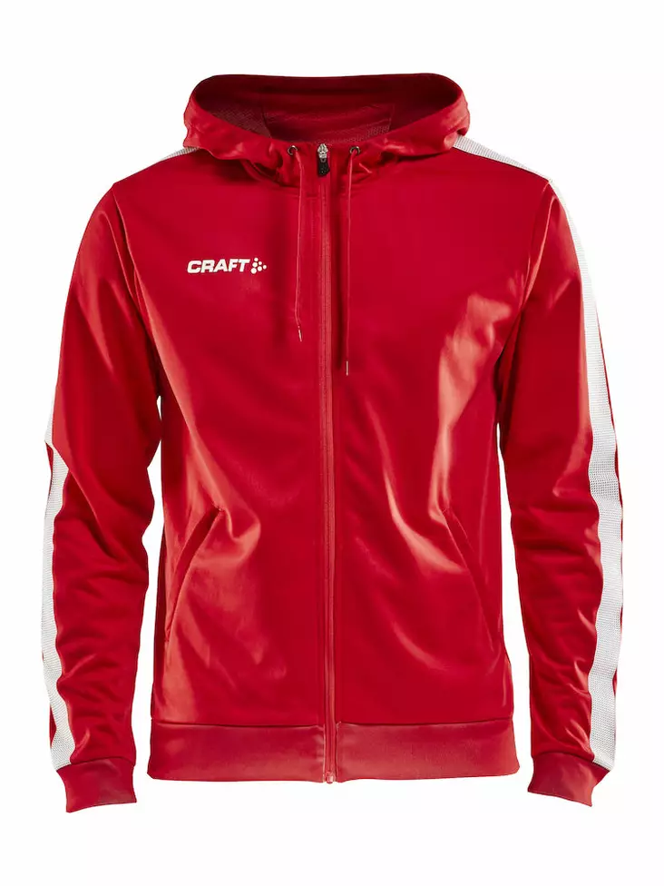 Pro Control Hood Jacket M, Bright Red/White - Craft Vaatteet - 1906716-430900 - 1