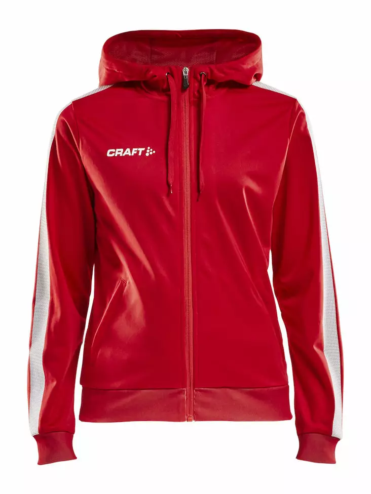 Pro Control Hood Jacket W, Bright Red/White - Craft Vaatteet - 1906717-430900 - 1