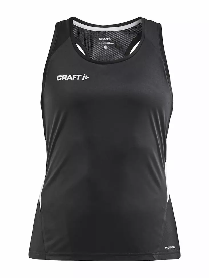 Pro Control Impact Singlet W, BLACK-WHITE - Craft Vaatteet - 1908235-999900 - 1