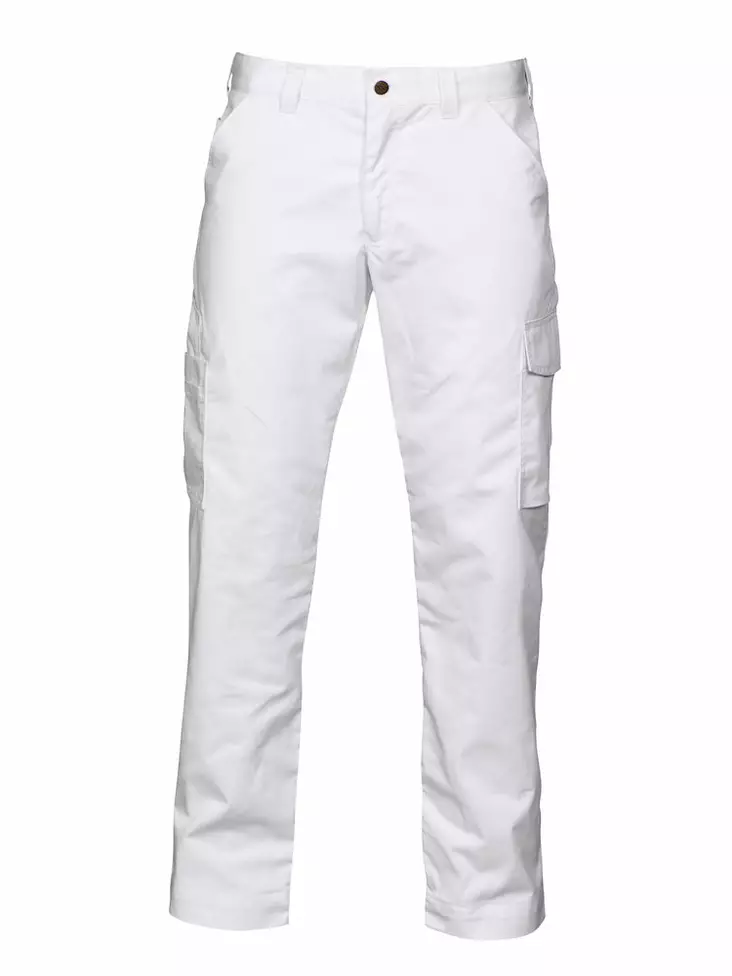 ProJob 2518 Työhousut, Valkoinen - Projob Työhousut - 642518-00 - 1