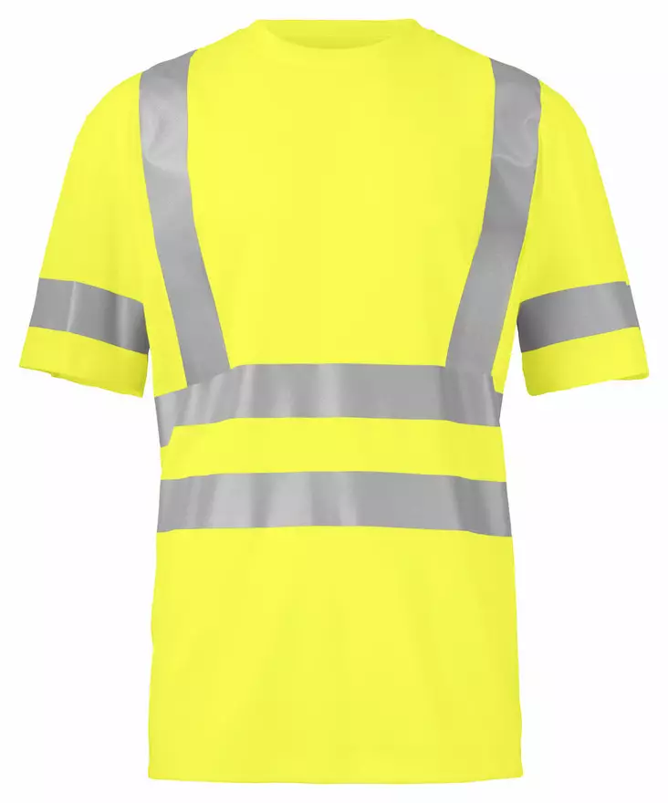 ProJob 6030 T-paita EN ISO 20471 LK2/3, Keltainen - Projob Huomiopaidat - 646030-10 - 1