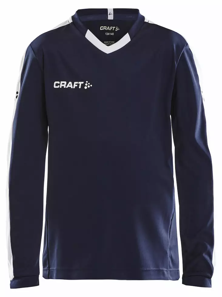 Progress Jersey Contrast LS Jr, Navy/White - Craft Vaatteet - 1906889-1390 - 1