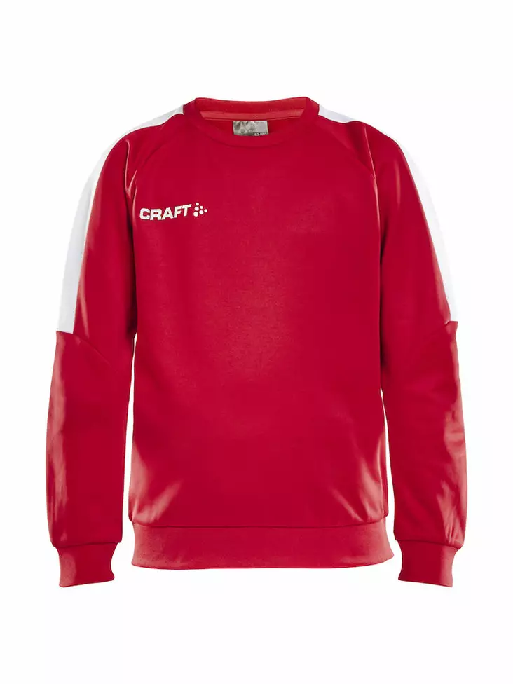 Progress R-Neck Sweather Jr, BRIGHT RED-WHITE - Craft Vaatteet - 1906982-430900 - 1