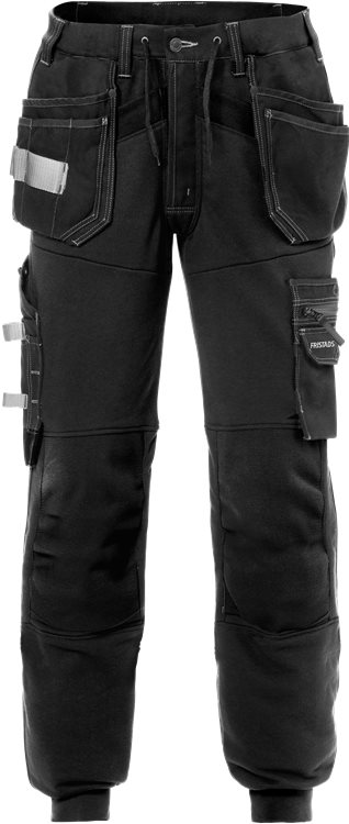 Rakentajan collegehousut 2086 CCK, Musta - Fristads Työhousut - 126512-940 - 1