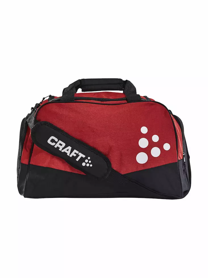 SQUAD DUFFEL MEDIUM, BRIGHT RED MÉL/BLACK - Craft Vaatteet - 1905594-9430 - 1