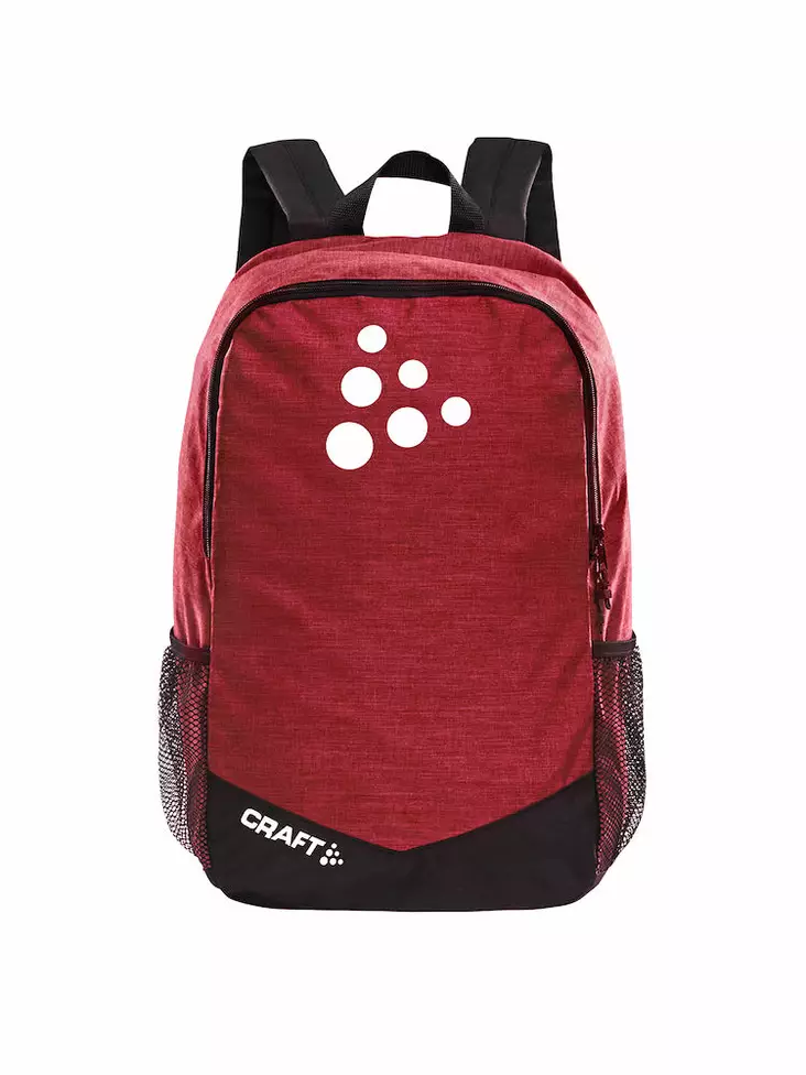 SQUAD Practise Backpack, BRIGHT RED MEL / BLACK - Craft Vaatteet - 1905597-9430 - 1