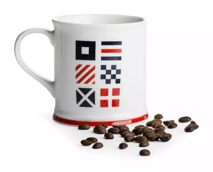 Sagaform Nautic muki, punainen - Koti ja Keittiö - 5017850 - 1