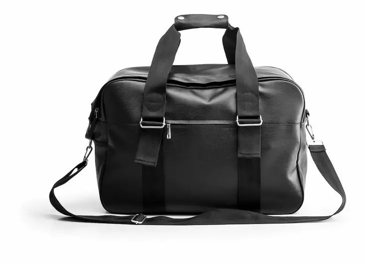 Sagaform Weekend laukku tekonahka, musta - Tekstiilit ja Laukut - 5018090 - 1