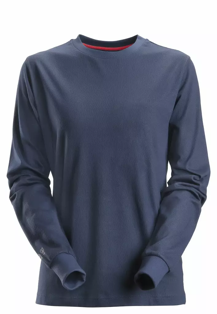 Snickers 2467 ProtecWork, naisten pitkähihainen t-paita, 9500 navy - Snickers Työpaidat - 24679500 - 1