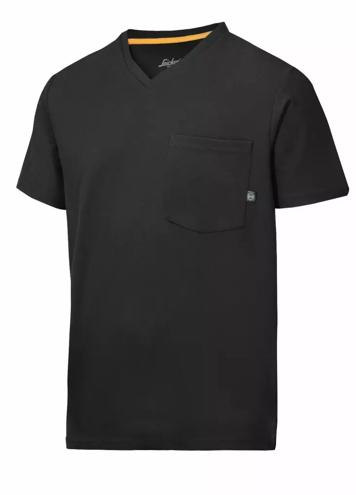 Snickers 2524 AllroundWork 37.5® tekninen t-paita, 0400 Musta - Snickers Työpaidat - 25240400 - 1