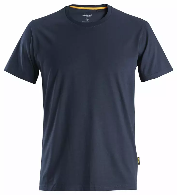 Snickers 2526 AllroundWork, T-Shirt Organic Cotton, 9500 navy - Snickers Työpaidat - 25269500 - 1
