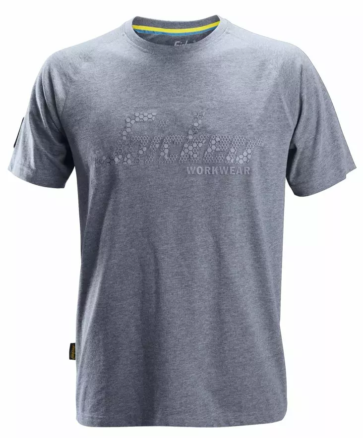 Snickers 2580 T-paita logolla, 3400 Siniharmaa - Snickers Työpaidat - 25803400 - 1