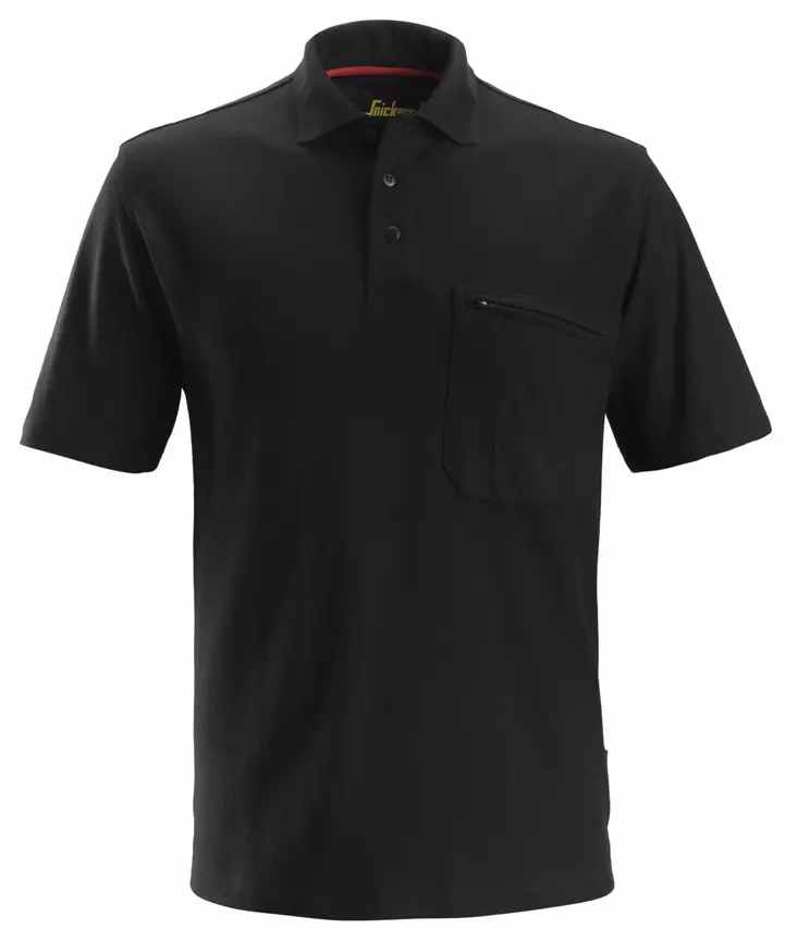 Snickers 2760 ProtecWork, lyhythihainen pikeepaita, 0400 musta - Snickers Työpaidat - 27600400 - 1