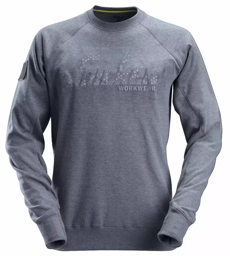 Snickers 2882 Collegepaita logolla, 3400 Siniharmaa - Snickers Työpaidat - 28823400 - 1